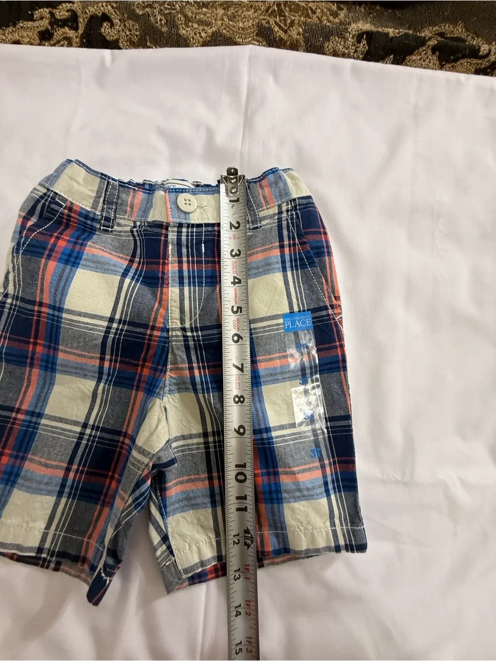 The Childrens Place lightweight plaid